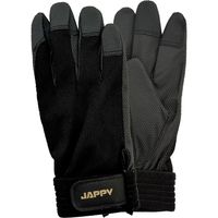 因幡電機産業 JAPPY 作業用手袋(JAPPYフィット タッチパネル対応) JPFーT178BKーM 1双（直送品）