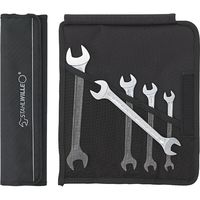 スタビレー STAHLWILLE 5点入 両口スパナセット ロールアップケース付 10/5 1セット（直送品）