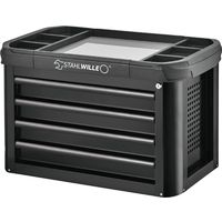 スタビレー STAHLWILLE 4段トップボックス W477×L750×H645mm ブラック 93ーTOPBOX 1台（直送品）
