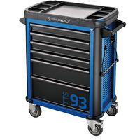 スタビレー STAHLWILLE 6段ツールトロリー W481×L877×H1000 耐荷重500kg ブルー 93/6B 1台（直送品）
