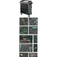 STAHLWILLE 250点入 ツールトロリー工具セット 1/2・1/4DR W481×L877×H1000 耐荷重500kg 93/25（直送品）