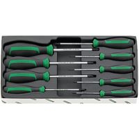 スタビレー STAHLWILLE 9点入 いじり止め付 ヘクスローブドライバーセット 4699/9 1セット（直送品）