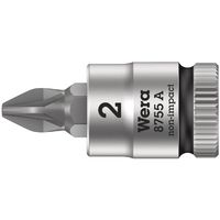 Wera Werk ベラ 1/4DR ポジドライブビットソケット ZYKLOP PZ2 全長28mm 003354 1個（直送品）
