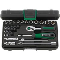 スタビレー STAHLWILLE 29点入 1/4DRソケットレンチセット ケース付 40/23/6QRKN 1個（直送品）