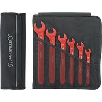 スタビレー STAHLWILLE 6点入 絶縁スパナセット ロールアップポーチ付 12160/6VDE 1個（直送品）