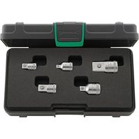 スタビレー STAHLWILLE 5点入 ソケットアダプターセット ケース付 5513 1個（直送品）