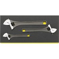 スタビレー STAHLWILLE 3点入 TCS用 モンキーレンチセット TCS 4026/3 1セット（直送品）