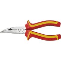 スタビレー STAHLWILLE 絶縁先曲がりラジオペンチ 全長160mm 6731 4 160 1丁（直送品）