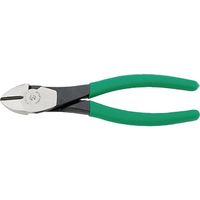 スタビレー STAHLWILLE 強力斜ニッパー プラスチックコーティング 全長180mm 6721 3 180 1丁（直送品）