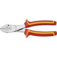 スタビレー STAHLWILLE 絶縁強力斜ニッパー 2コンポーネントハンドル 全長180mm 6721 4 180VDE 1丁（直送品）