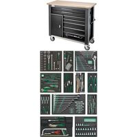 スタビレー STAHLWILLE 267点入 工具セット 8段ツールトロリー WB621/267QR 1セット（直送品）