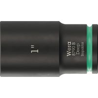 Wera Werk ベラ 3/8DR インチサイズ ディープインパクトソケット ZYKLOP 1” 005576 1個（直送品）