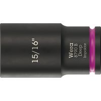 Wera Werk ベラ 3/8DR インチサイズ ディープインパクトソケット ZYKLOP 15/16 005575 1個（直送品）
