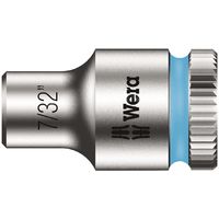 Wera Werk ベラ 1/4DR インチサイズ ヘックスソケット ZYKLOP 7/32 全長23mm 003515 1個（直送品）