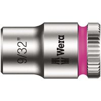 Wera Werk ベラ 1/4DR インチサイズ ヘックスソケット ZYKLOP 9/32 全長23mm 003517 1個（直送品）