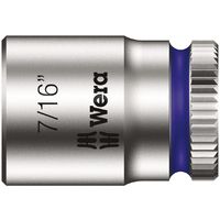 Wera Werk ベラ 1/4DR インチサイズ ヘックスソケット ZYKLOP 7/16 全長23mm 003521 1個（直送品）