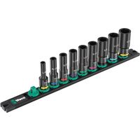Wera Werk ベラ 9点入 3/8DR ディープインパクトソケットセット ケース付 005591 1セット（直送品）