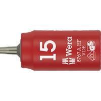 Wera Werk ベラ 1/4DR 絶縁トルクスビットソケット T15 全長36mm 005921 1個（直送品）
