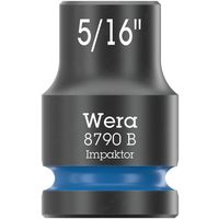 Wera Werk ベラ 3/8DR インチサイズ インパクトソケット ZYKLOP 5/16 全長30mm 005515 1個（直送品）