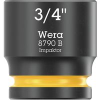 Wera Werk ベラ 3/8DR インチサイズ インパクトソケット ZYKLOP 3/4 全長30mm 005522 1個（直送品）