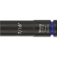 Wera Werk ベラ 3/8DR インチサイズ ディープインパクトソケット ZYKLOP 7/16 005567 1個（直送品）