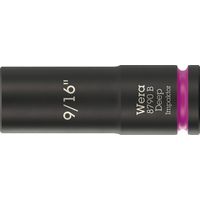 Wera Werk ベラ 3/8DR インチサイズ ディープインパクトソケット ZYKLOP 9/16 005569 1個（直送品）