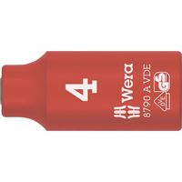 Wera Werk ベラ 1/4DR 絶縁ソケット 4mm 全長41mm 005930 1個（直送品）
