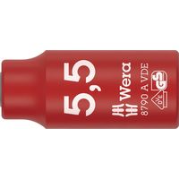Wera Werk ベラ 1/4DR 絶縁ソケット 5.5mm 全長41mm 005932 1個（直送品）