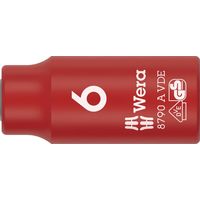 Wera Werk ベラ 1/4DR 絶縁ソケット 6mm 全長41mm 005933 1個（直送品）