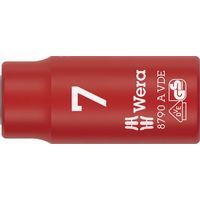 Wera Werk ベラ 1/4DR 絶縁ソケット 7mm 全長41mm 005934 1個（直送品）