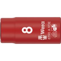 Wera Werk ベラ 1/4DR 絶縁ソケット 8mm 全長41mm 005935 1個（直送品）