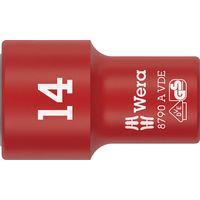 Wera Werk ベラ 1/4DR 絶縁ソケット 14mm 全長41mm 005940 1個（直送品）