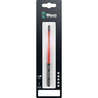 Wera Werk ベラ 先端先細 絶縁ポジマイナスドライバービット PZ2 全長157mm 006569 1本（直送品）