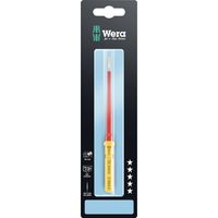 Wera Werk ベラ ステンレス製 絶縁先細マイナスブレード 先端0.8×4.0mm 全長157mm 006578 1本（直送品）