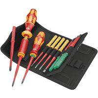 Wera Werk ベラ 16点入 絶縁差替式トルクドライバーブレードセット 006609 1セット（直送品）