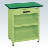 サカエ 一人用作業台 軽量固定式 HSN-75793TPAG 1台（直送品）