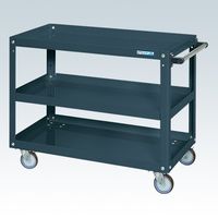 サカエ スーパーワゴン(プレート式キャスタータイプ) SAP-90743NUD 1台（直送品）