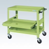 サカエ スーパーワゴン(ねじ込み式キャスタータイプ) SAS-60743SSEG 1台（直送品）