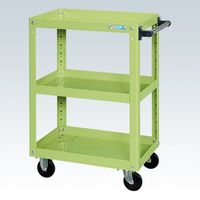 サカエ スーパーワゴン(プレート式キャスタータイプ) SAP-60883RG 1台（直送品）