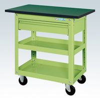 サカエ スーパーワゴン(プレート式キャスタータイプ) SAP-75743TARJG 1台（直送品）