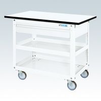 サカエ スーパーワゴン(プレート式キャスタータイプ) SAP-75743TANUJW 1台（直送品）