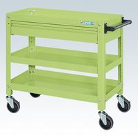 サカエ スーパーワゴン(ねじ込み式キャスタータイプ) SAS-75743ASEG 1台（直送品）