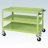 サカエ スーパーワゴン(ねじ込み式キャスタータイプ) SAS-10743FRG 1台（直送品）