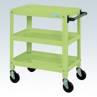 サカエ スーパーワゴン(ねじ込み式キャスタータイプ) SAS-60743RG 1台（直送品）