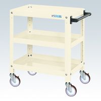 サカエ スーパーワゴン(ねじ込み式キャスタータイプ) SAS-60743NUI 1台（直送品）