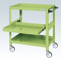 サカエ スーパーワゴン(ねじ込み式キャスタータイプ) SAS-60883SNUG 1台（直送品）