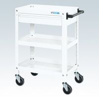 サカエ スーパーワゴン(ねじ込み式キャスタータイプ) SAS-75883ASEW 1台（直送品）