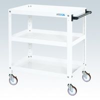 サカエ スーパーワゴン(ねじ込み式キャスタータイプ) SAS-75883NUW 1台（直送品）