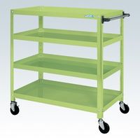 サカエ スーパーワゴン(ねじ込み式キャスタータイプ) SAS-10114RG 1台（直送品）