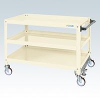 サカエ スーパーワゴン(ねじ込み式キャスタータイプ) SAS-10743FNUI 1台（直送品）